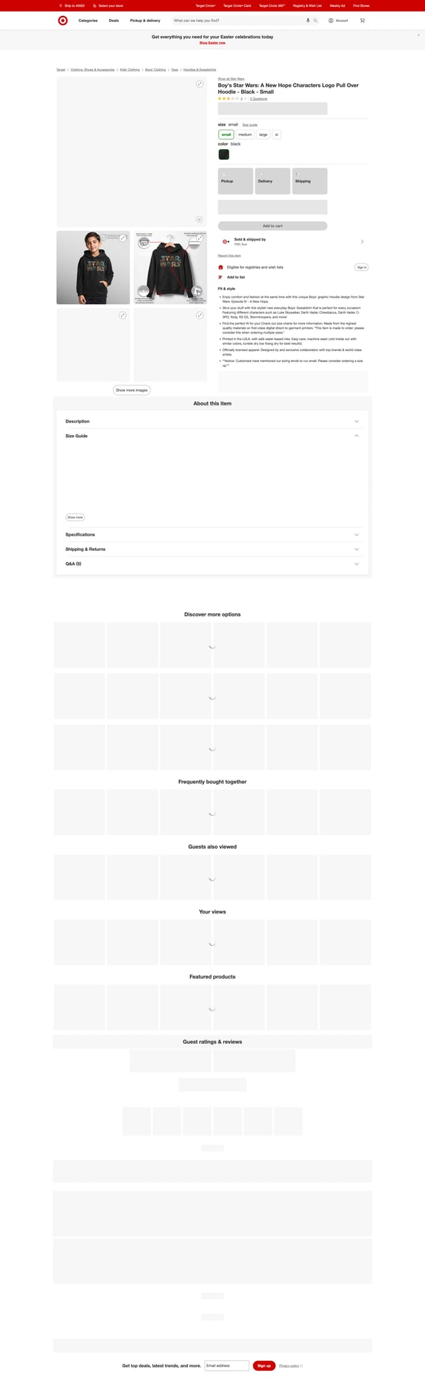Target product page (we’ll scrape title, price, and availability)