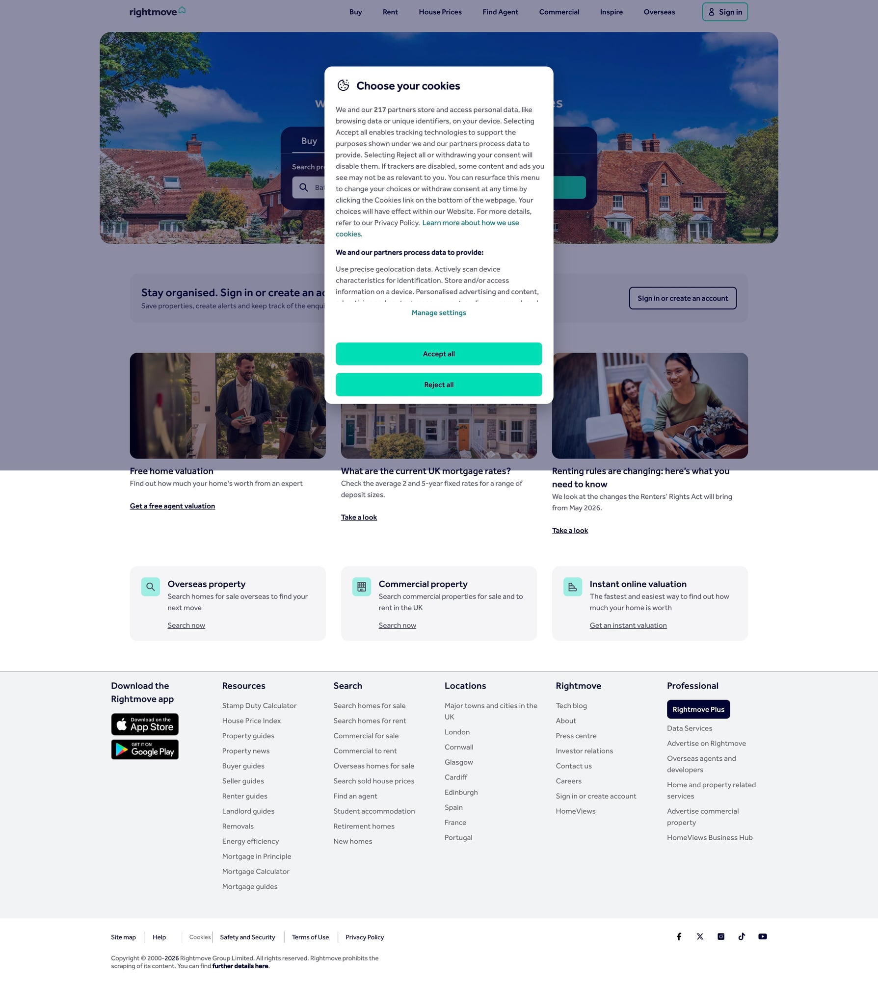 Rightmove results page (we’ll crawl results → then listing details)